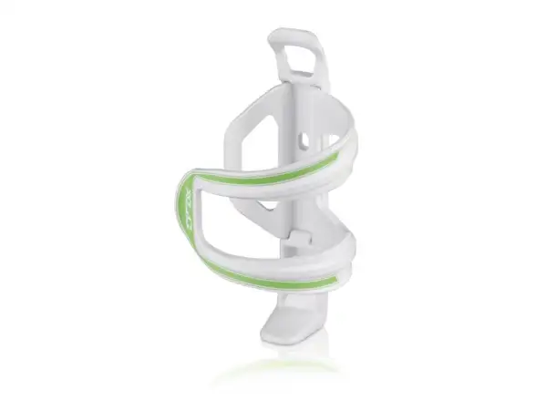 XLC BC-S06 side bottle cage white/green
