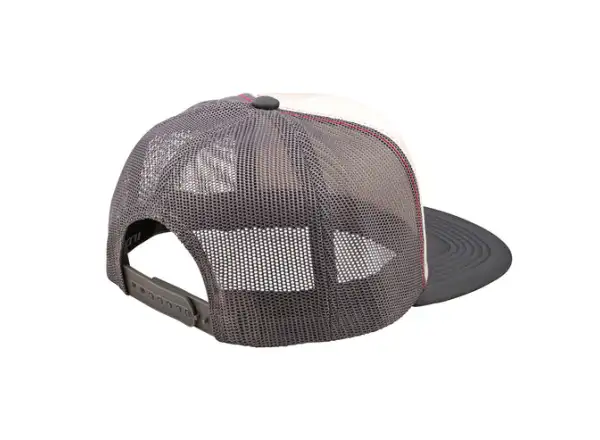 Troy Lee Designs Trucker Snapback Peace Out cap Vintage White/Carbon