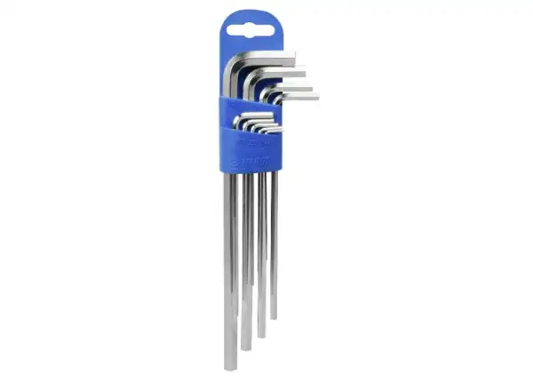 Unior set of 9 hex keys in holder 1.5-10