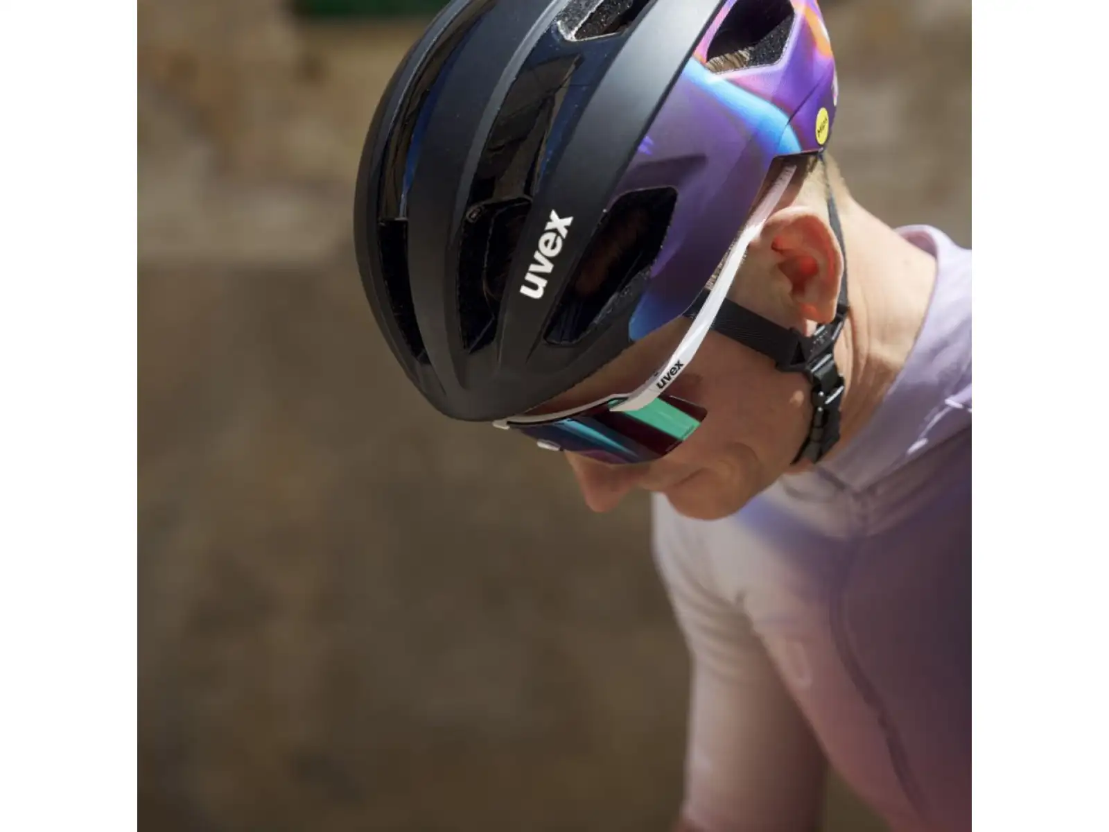 Uvex Rise Pro MIPS helmet Black/Galaxy