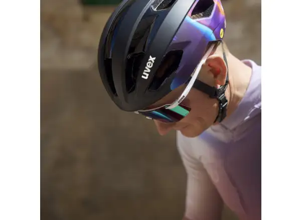 Uvex Rise Pro MIPS helmet Black/Galaxy