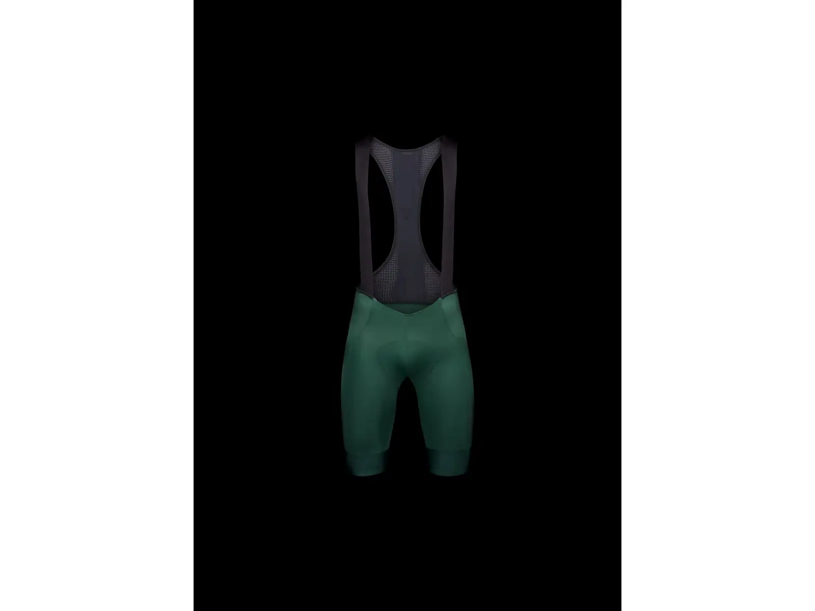 POC Cadence men's padded bib shorts Pargasite Green