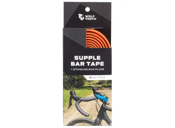 Wolf Tooth Supple Bar Tape Orange