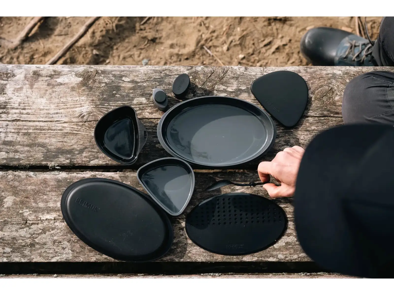Primus camping cookware set Black