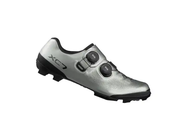 Shimano SH-XC703 men's MTB shoes silver