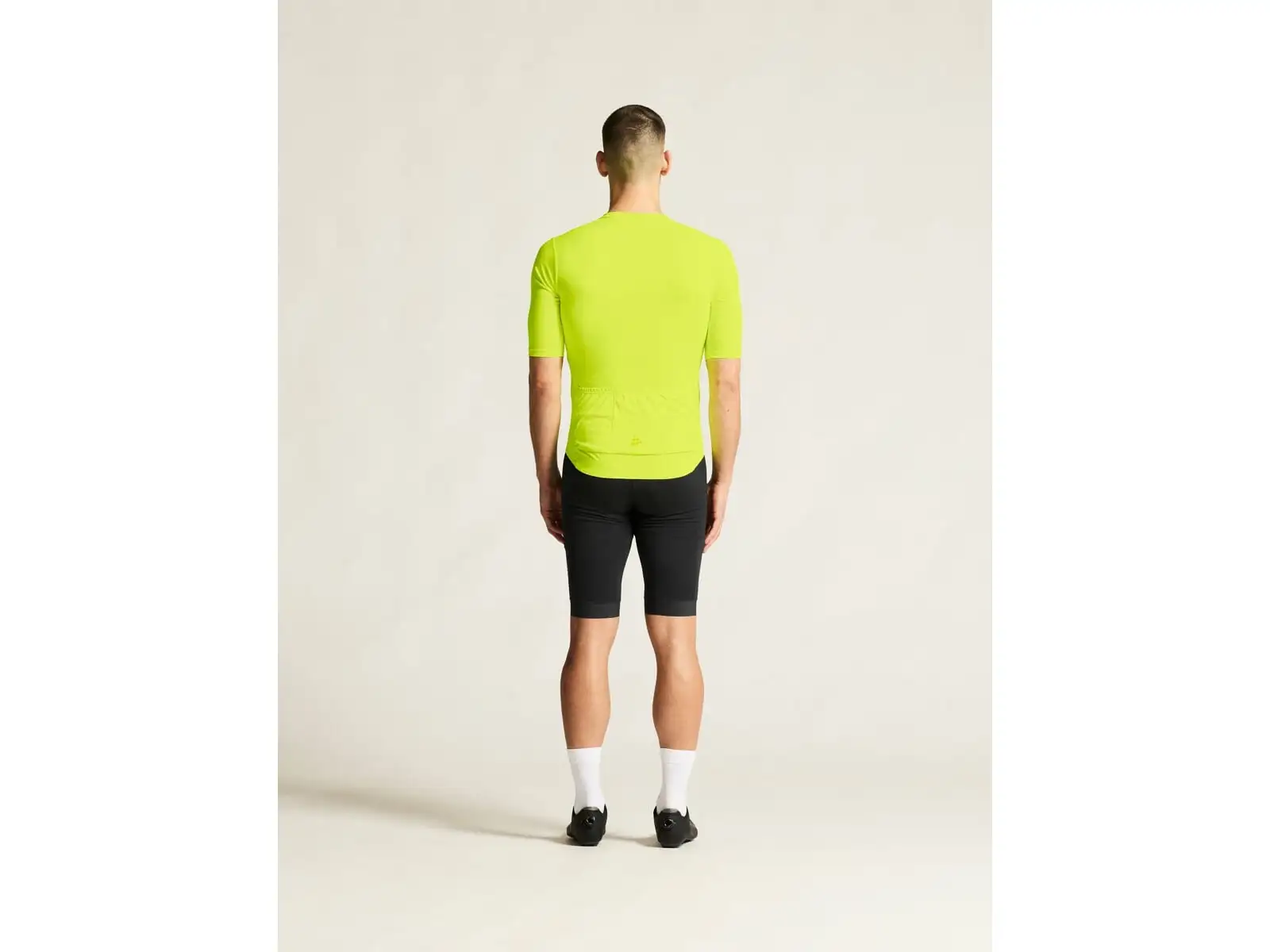 Craft Endur Logo men's jersey short sleeve yellow