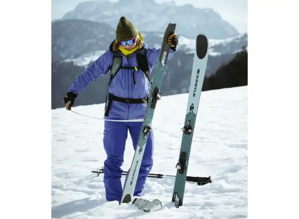 Kästle TX93 Up + Basic Skin ski touring skis + Tour 9 CA binding set