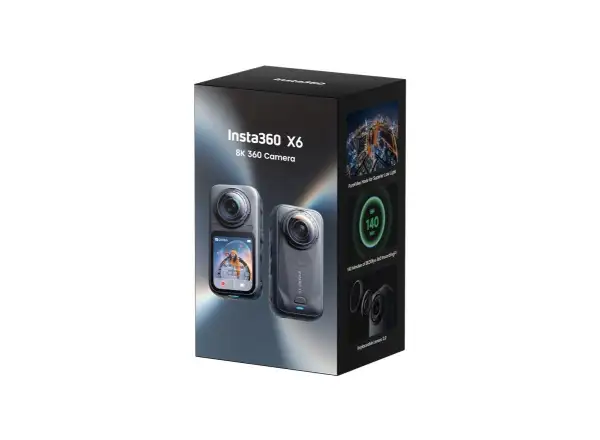 Insta360 X6 action camera Essentials Bundle Black