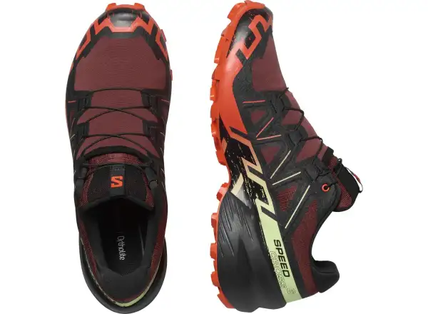 Salomon Speedcross 6 men's running shoes Rum Raisin/Cherry Tomato/Cognac