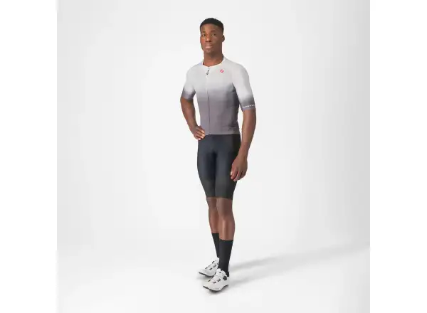Castelli UPF men's jersey short sleeve Silver Grey
