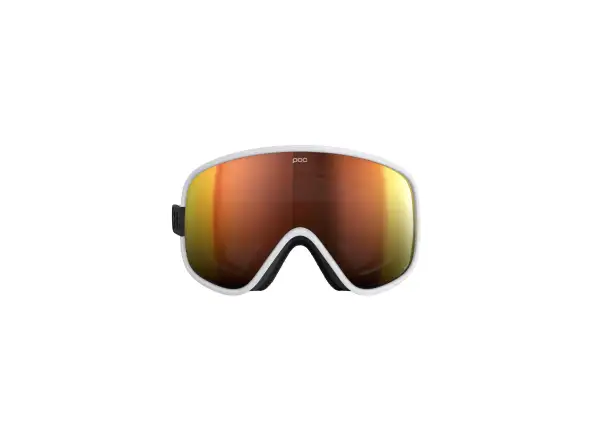 POC Vitrea Mid ski goggles Hydrogen White/Partly Sunny Orange