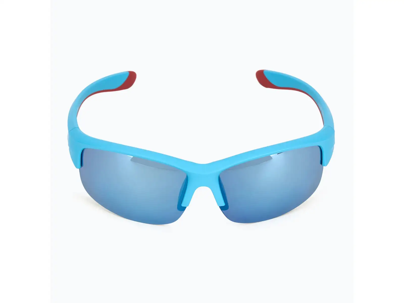 Alpina Flexxy Youth HR children's glasses Blue-Red Matt/Blue mirror