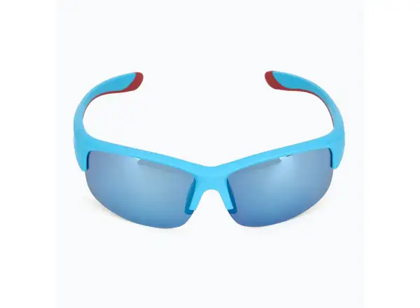 Alpina Flexxy Youth HR children's glasses Blue-Red Matt/Blue mirror