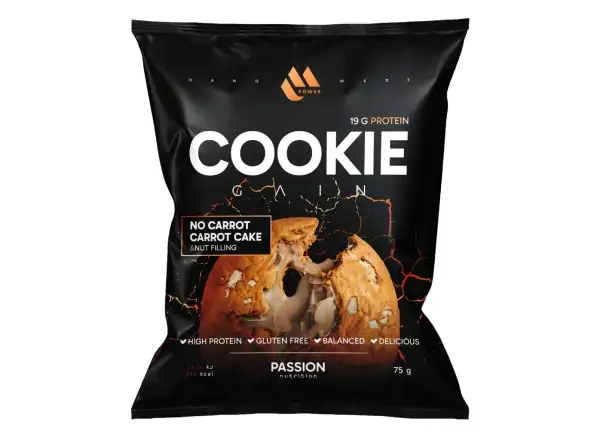 Passion MPower Cookie Gain 75g Carrot Cake Nut Filling