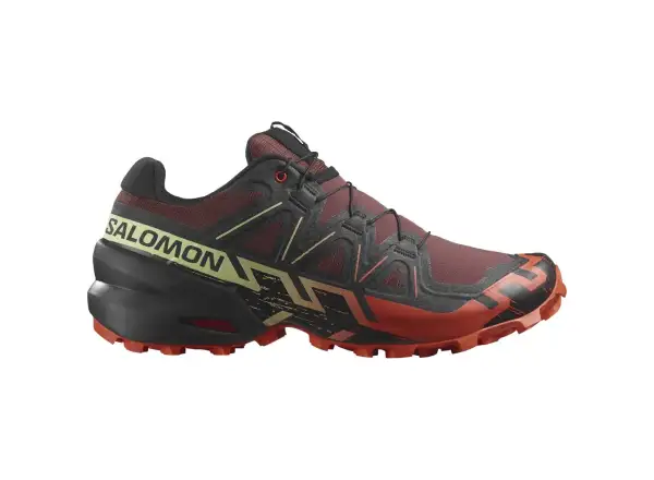 Salomon Speedcross 6 men's running shoes Rum Raisin/Cherry Tomato/Cognac