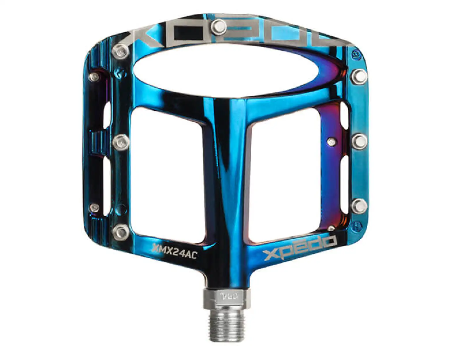 X-pedo Spry+ platform pedals Blue Ray