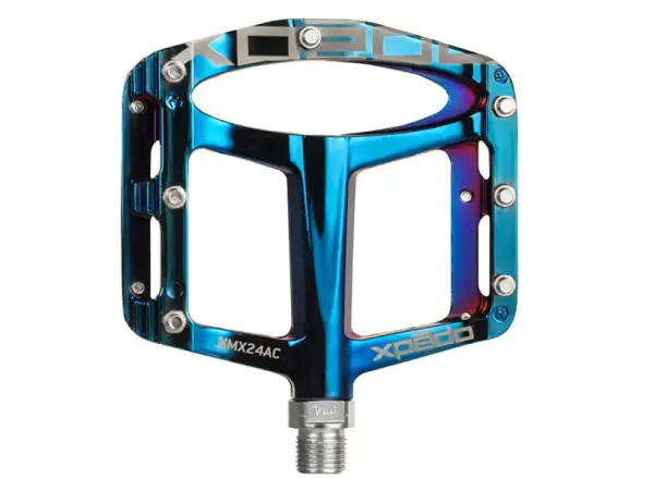 X-pedo Spry+ platform pedals Blue Ray