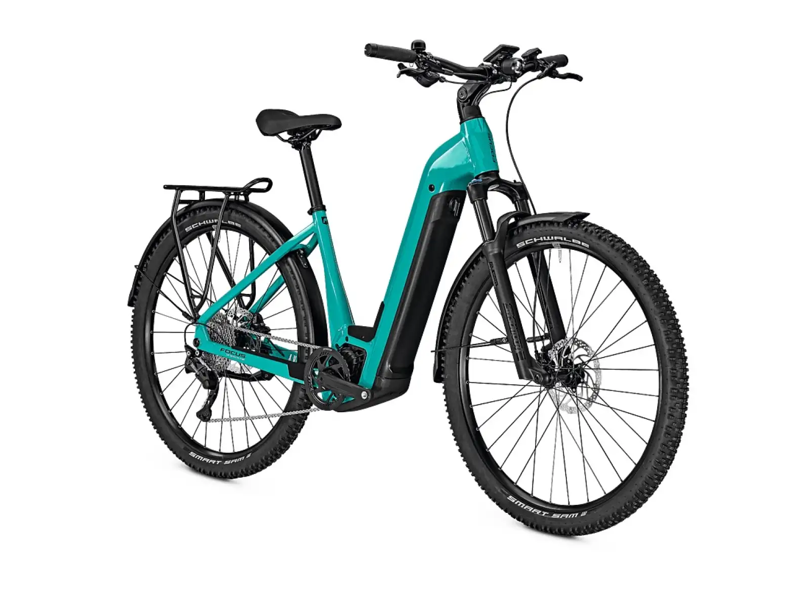 Focus Aventura2 6.7 WA 625Wh mountain e-bike Bluegreen Glossy/Black