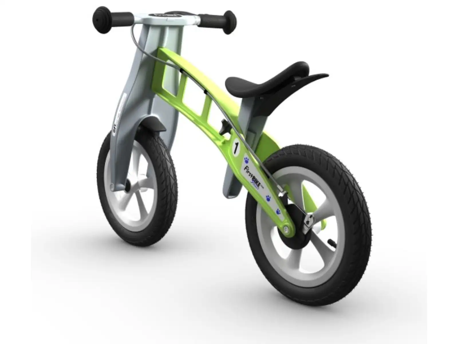 First Bike Street children's balance bike Green