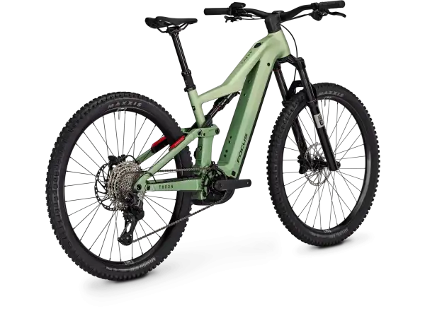 Focus THRON 8 720Wh full-suspension e-bike Mintgrey matt / Artichokegreen matt