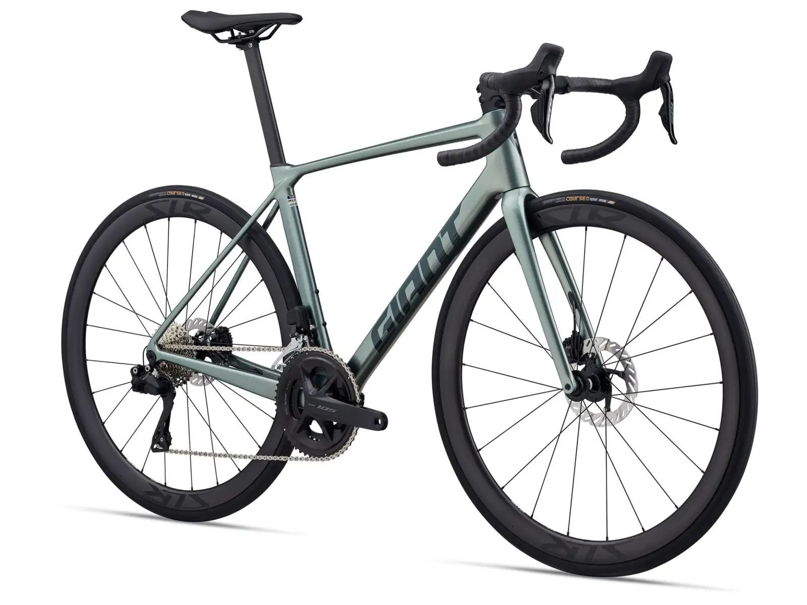 Giant TCR Advanced 0 AXS road bike Alpine Green