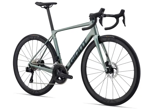 Giant TCR Advanced 0 AXS road bike Alpine Green