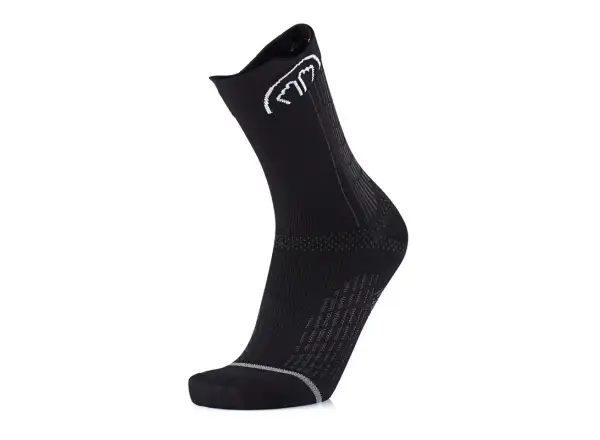 Sidas Run Anatomic Crew running socks black