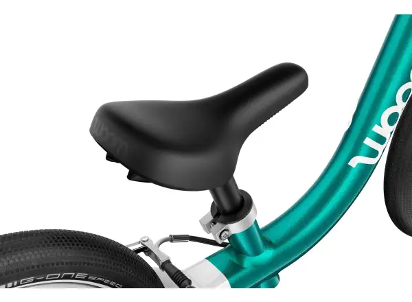 Woom GO 1 children's balance bike 12" Metallic Turquoise