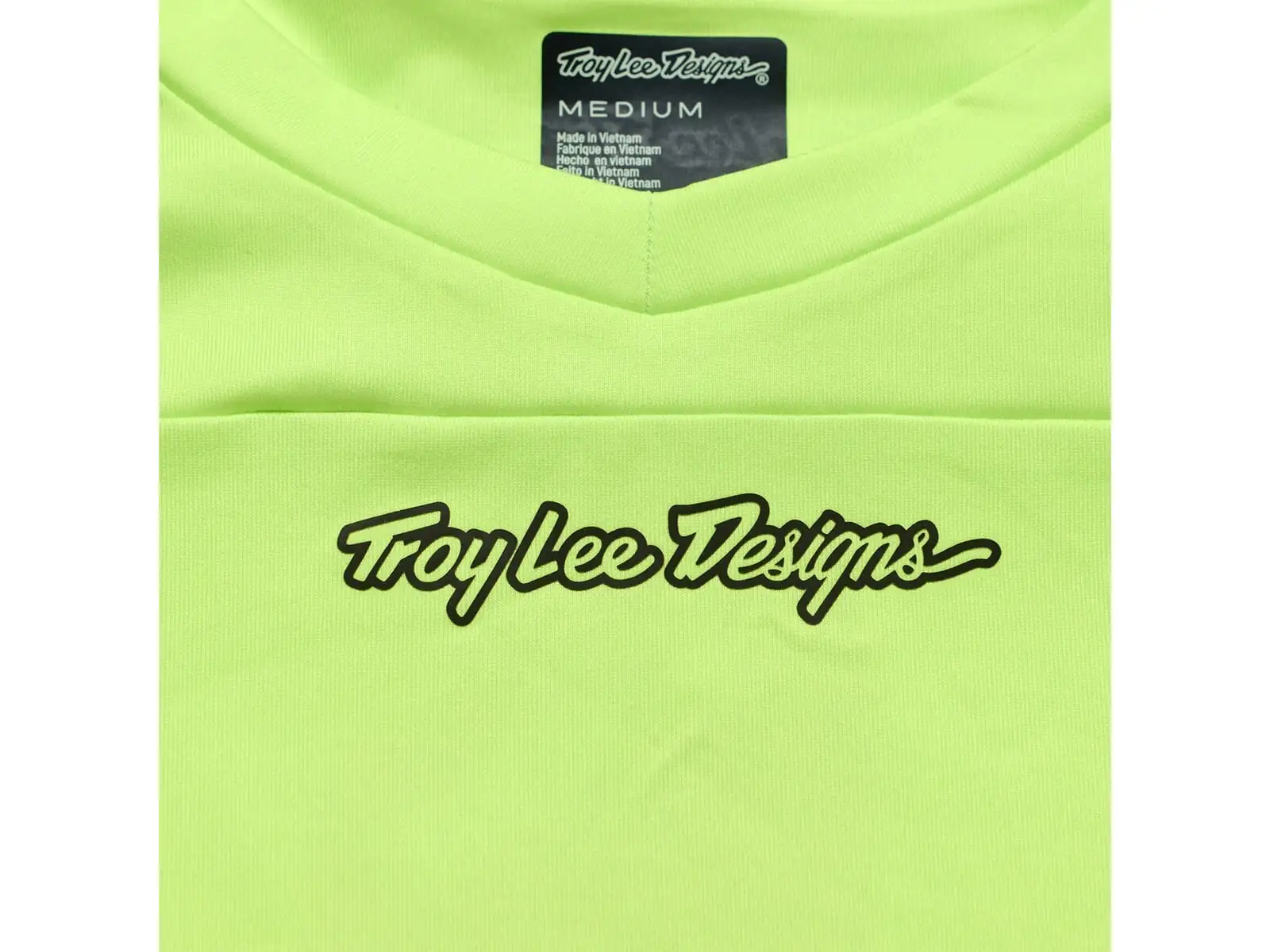 Troy Lee Designs Skyline Chill Rockslide men's jersey long sleeve Glo Yellow
