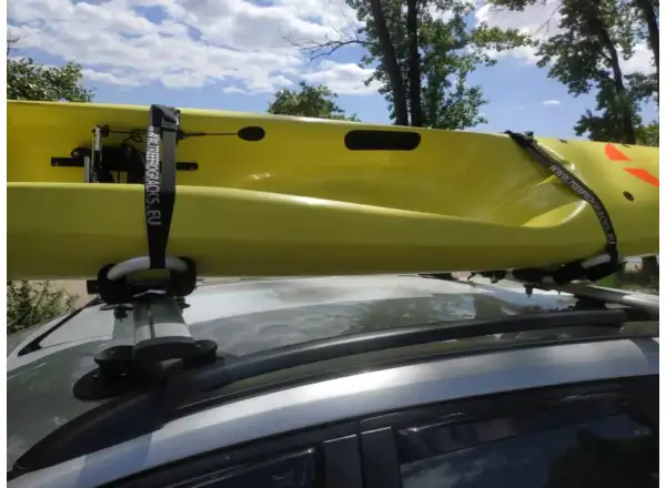TreeFrog adapter roof rack for kayak