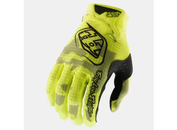 Troy Lee Designs Air Blotted youth gloves Flo Yellow