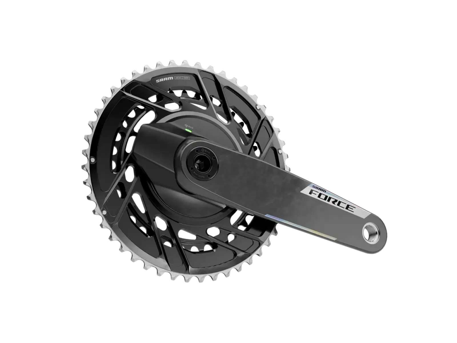 Sram Force E1 DUB crankset with Powermeter 175 mm 50x37t.