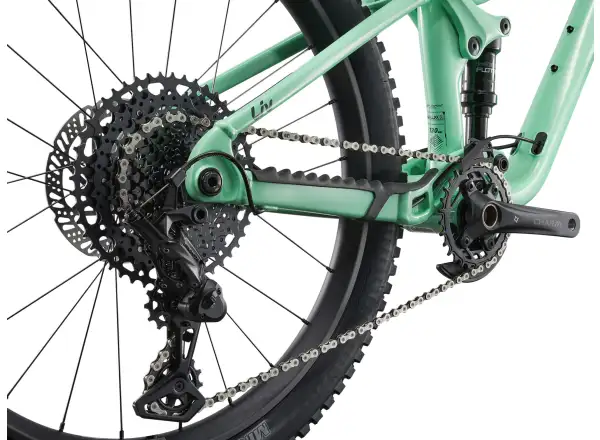 Liv Faith 24 children's full-suspension bike Neo Mint