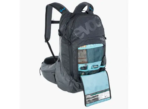 Evoc Trail Pro 26 backpack 26 l black/carbon grey S/M