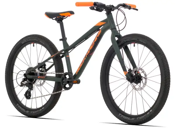 Rock Machine Blizz 24" HD children's mountain bike khaki/orange