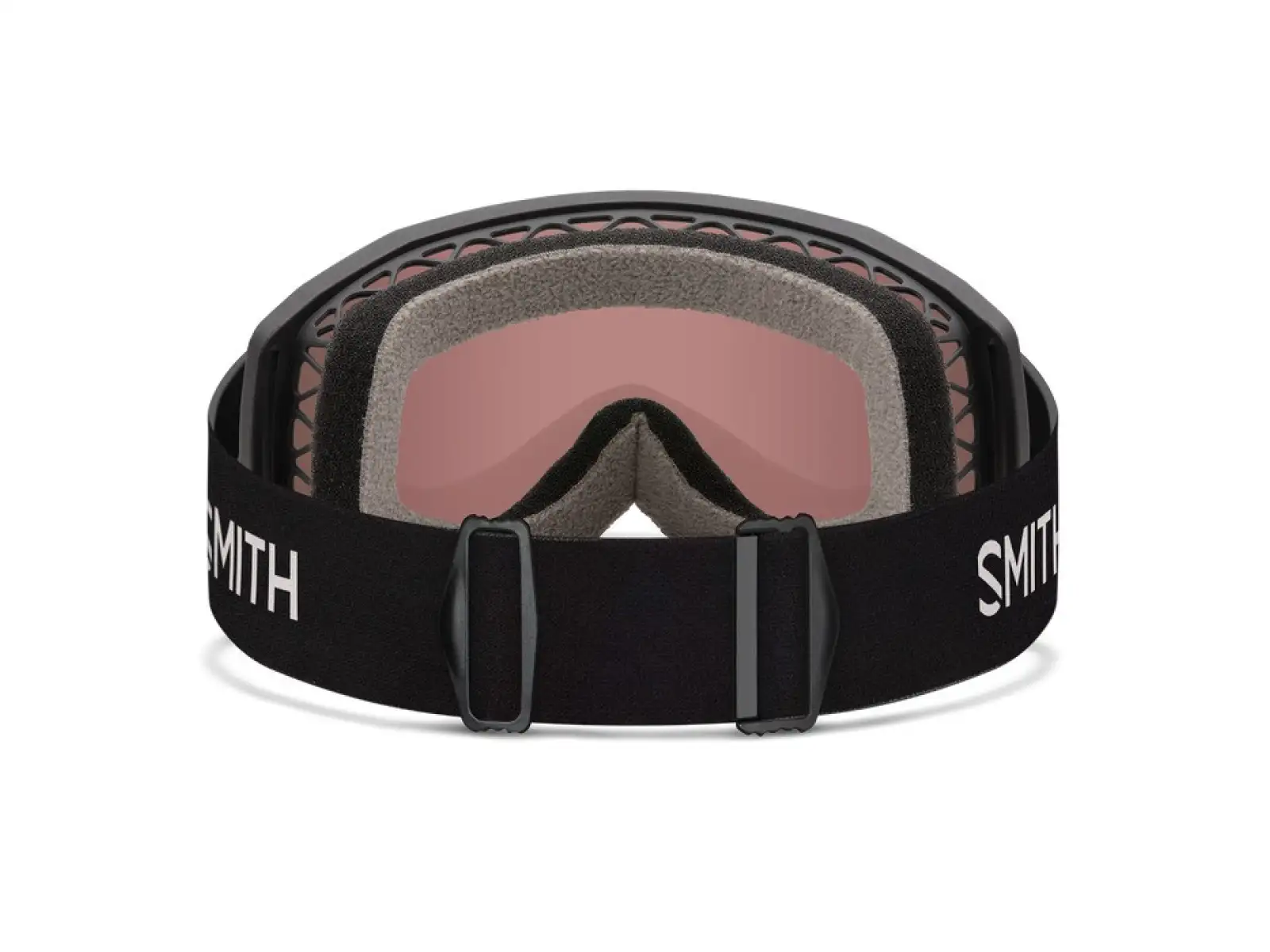 Smith Loam S MTB downhill goggles Black/Red Mirror