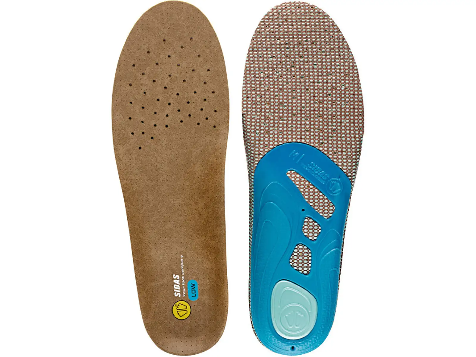 Sidas 3Feet Outdoor Low insoles low arch 1 pair