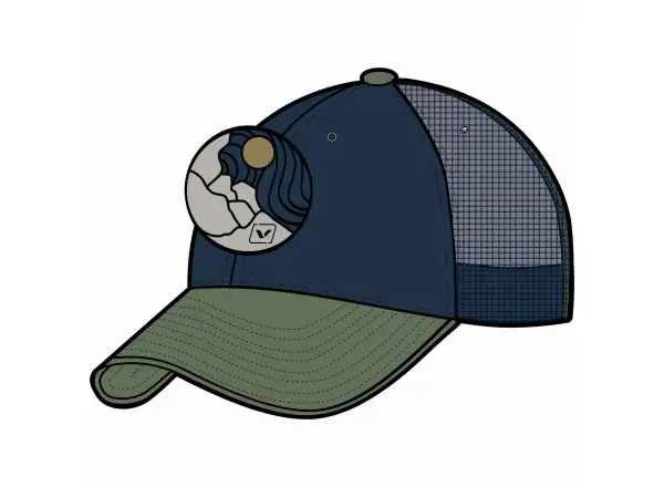 Viking Hat cap navy/olive