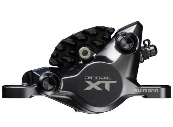 Shimano Deore XT BR-M8200+BL-M8200 front disc brake pads metal with cooling