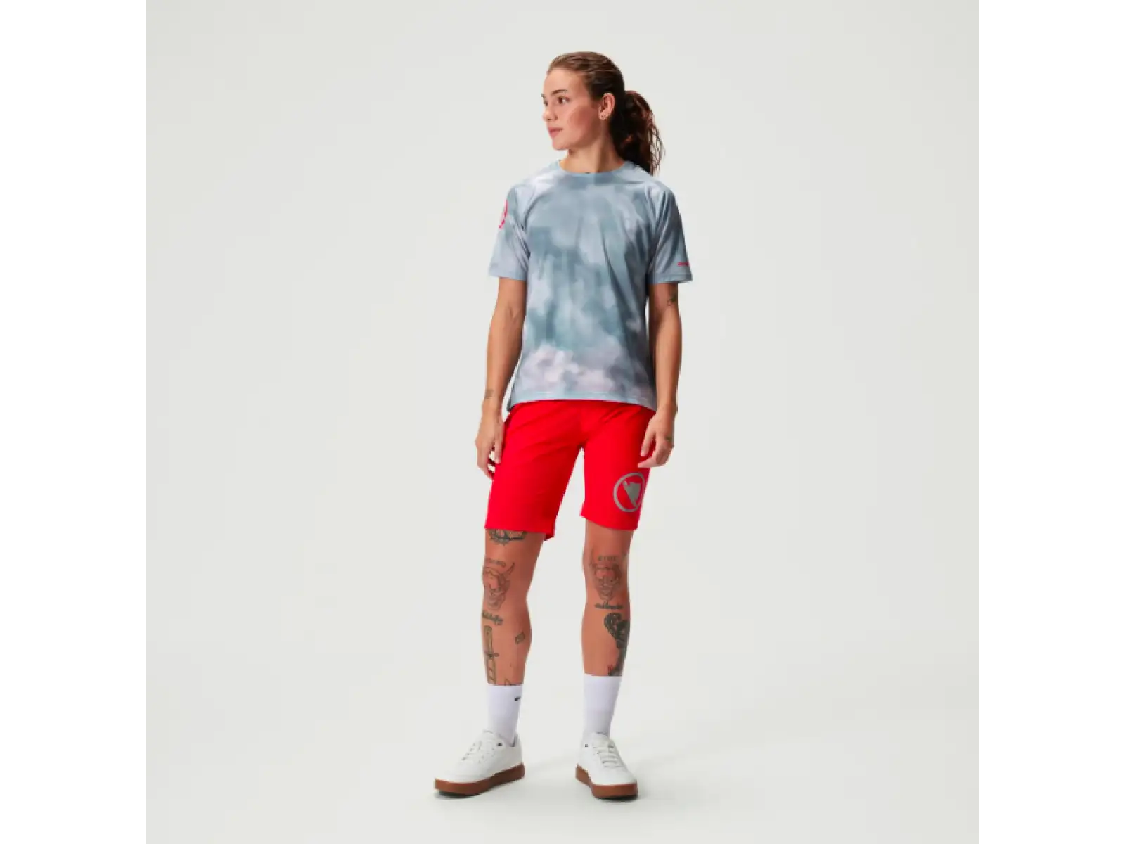 Endura Cloud women's jersey short sleeve Dreich Grey