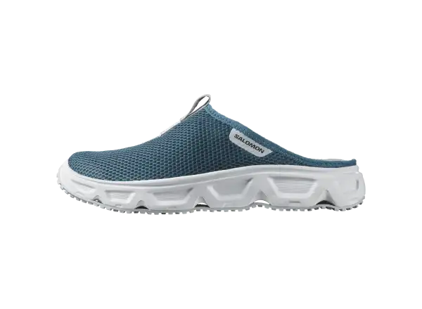 Salomon Reelax Slide 6.0 men's slippers Blue Ashes/White/Pearl blue