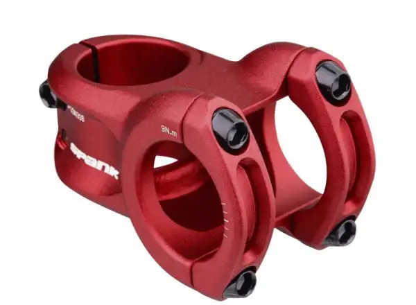 Spank Spoon 318 stem 43 mm red