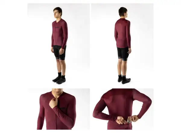 Force Charm Uni jersey long sleeve Bordeaux