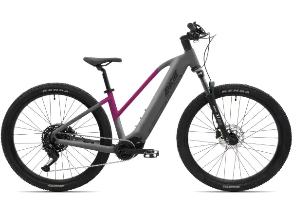 Apache Wakita 2 MX 720 Wh mountain e-bike Antracit Magenta