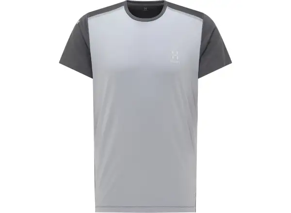 Haglöfs L.I.M Tech men's T-shirt short sleeve grey/dark grey