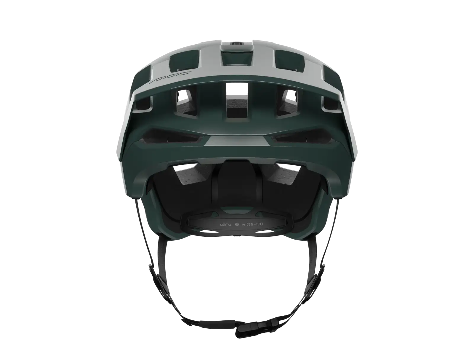 POC Kortal Race MIPS helmet Pargasite Green Matt/Hydrogen White Matt