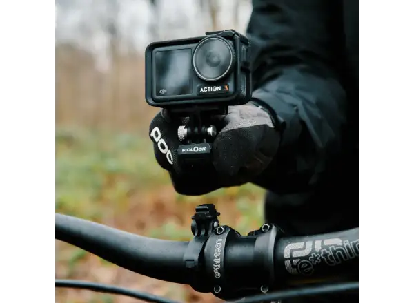 Fidlock Pinclip action camera mount black