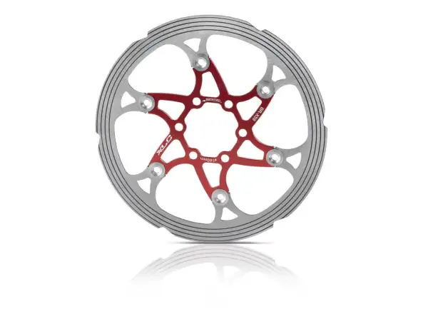 XLC BR-X59 brake disc red/silver
