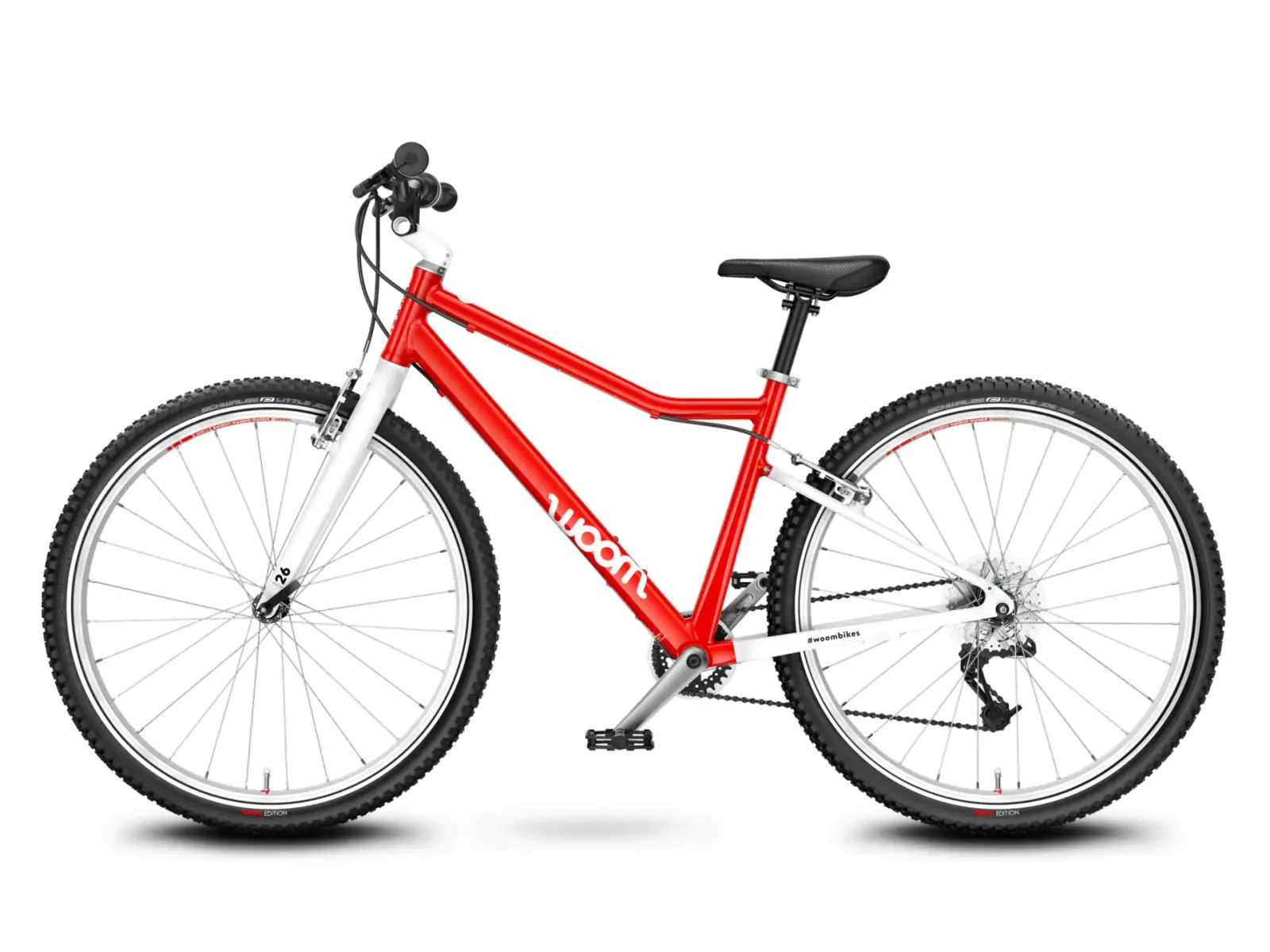 Woom 6 Red 26 children's bike