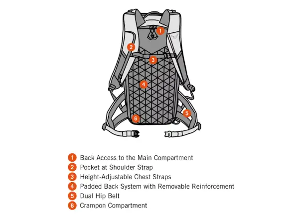 Dynafit Free women's backpack 32 l Marine Blue/Blueberry